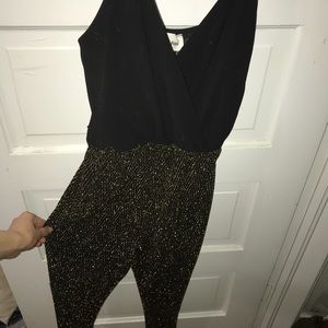 Black and gold jumper